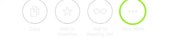 Bekijk browseracties